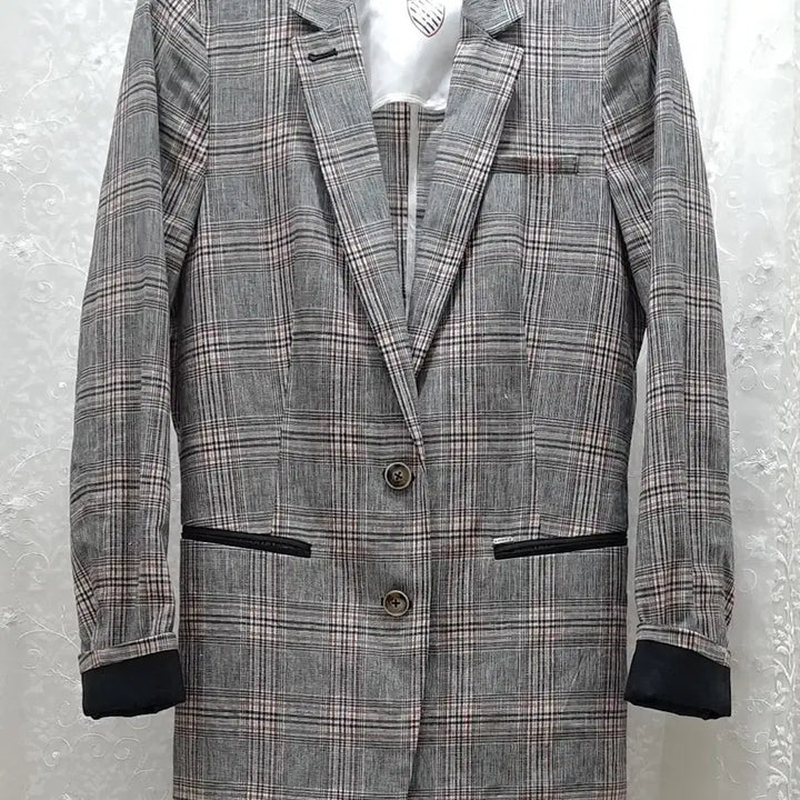 [BUNJANG] Hazzys Check Jacket (Size 55) / 헤지스 체크자켓 55