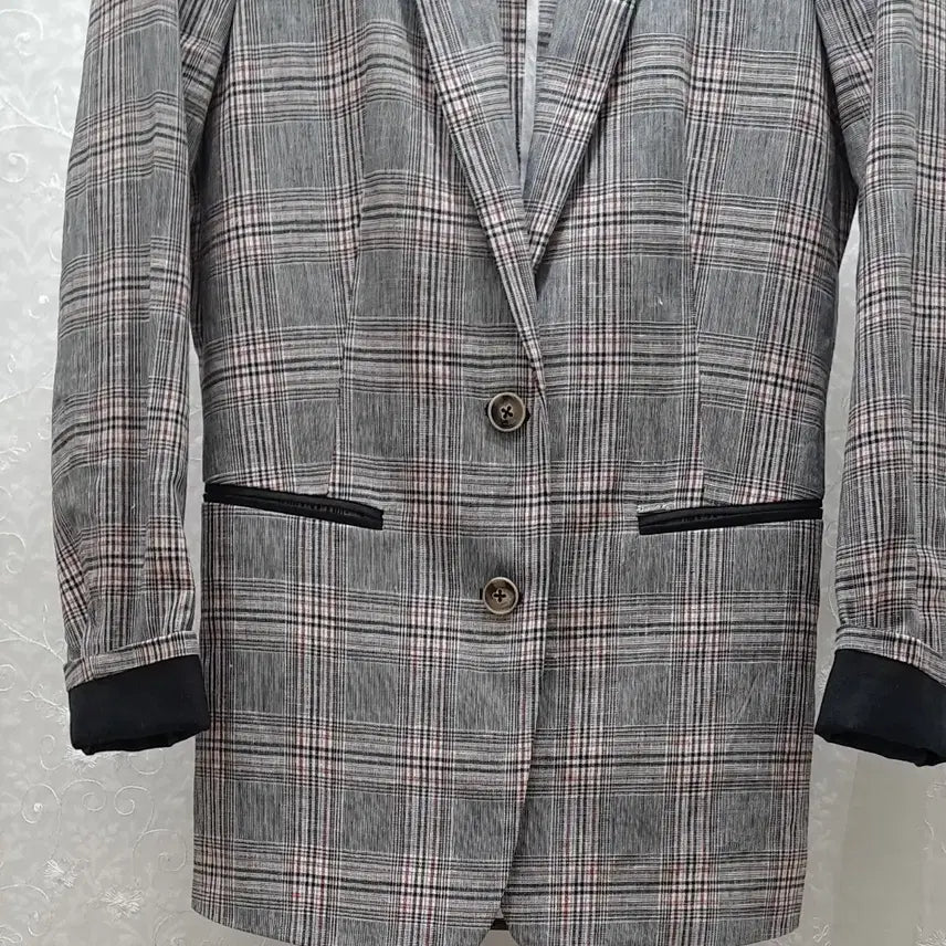 [BUNJANG] Hazzys Check Jacket (Size 55) / 헤지스 체크자켓 55