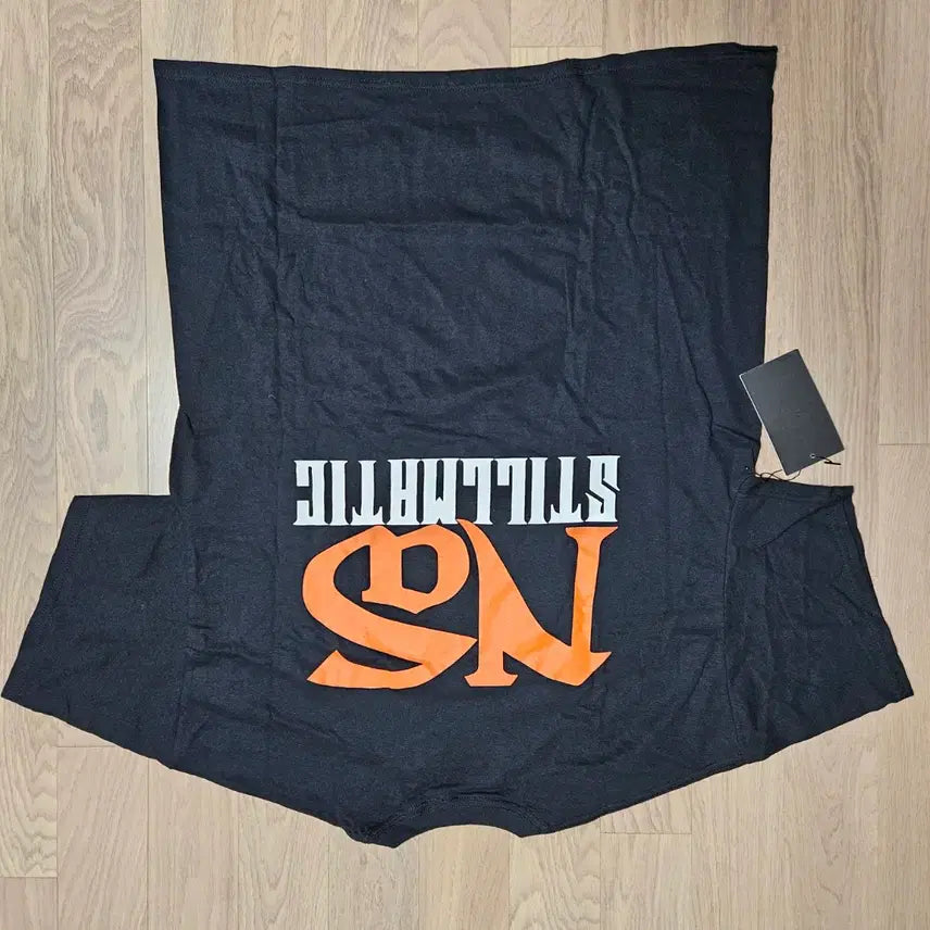 [BUNJANG] Nas One Mic Black T-Shirt / 나스 Nas One Mic 블랙 티셔츠
