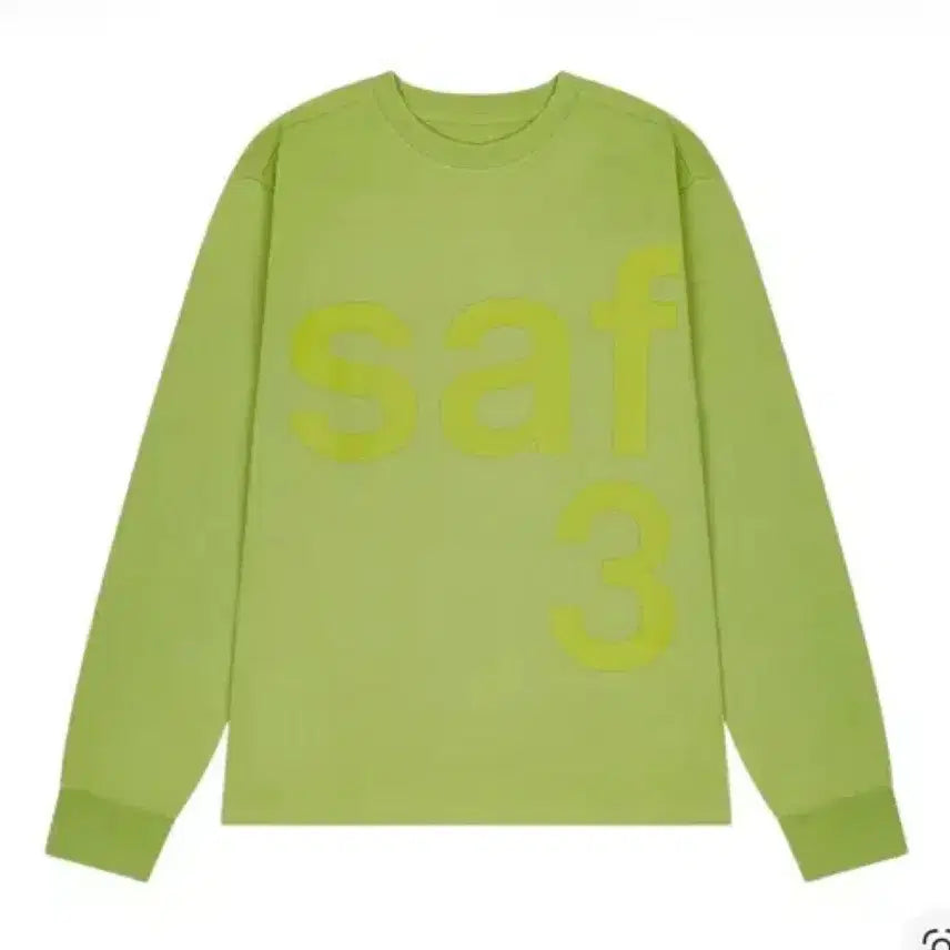 [BUNJANG] Safari Spot Basic Safari Green Long Sleeve T-shirt / 사파리스팟 베이직 사파리 그린 긴팔 티셔츠 0size