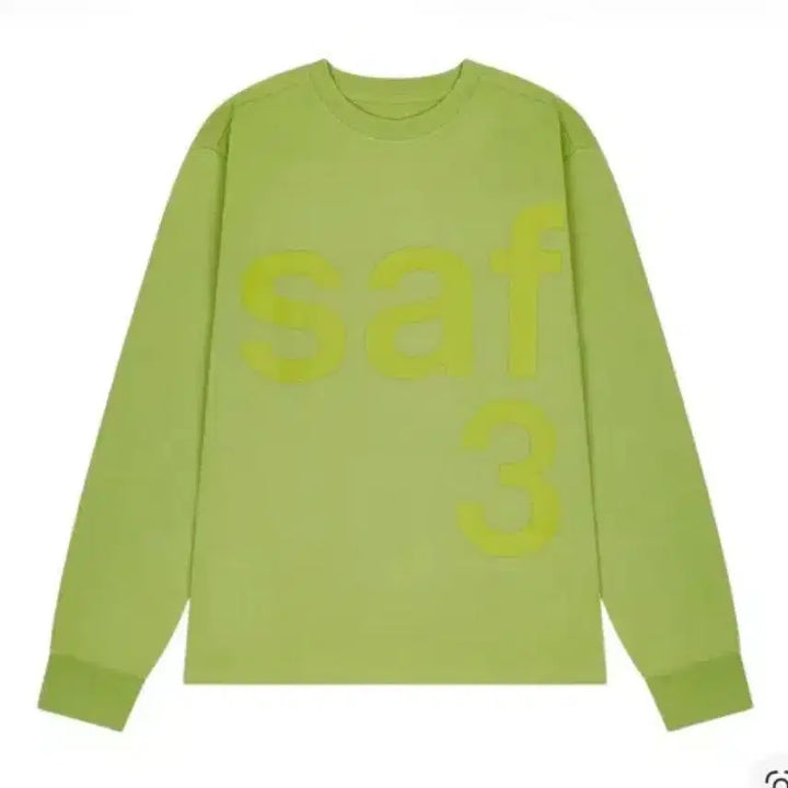 [BUNJANG] Safari Spot Basic Safari Green Long Sleeve T-shirt / 사파리스팟 베이직 사파리 그린 긴팔 티셔츠 0size