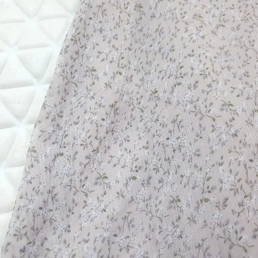 [BUNJANG] Floral Print Chiffon Dress / 새상품 55 여성 쉬폰 원피스 꽃무늬 원피스 여름원피스 55 새제품