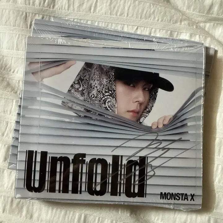 [SOLD OUT] 일괄) 몬스타엑스 unfold 미국앨범 기현, 주헌 싸인버전