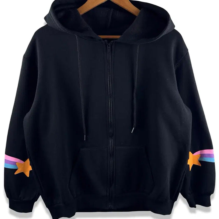 [BUNJANG] Powerpuff Girls Printed Hoodie Zip-up / 파워퍼프걸 프린팅 후드집업3010