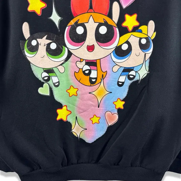 [BUNJANG] Powerpuff Girls Printed Hoodie Zip-up / 파워퍼프걸 프린팅 후드집업3010