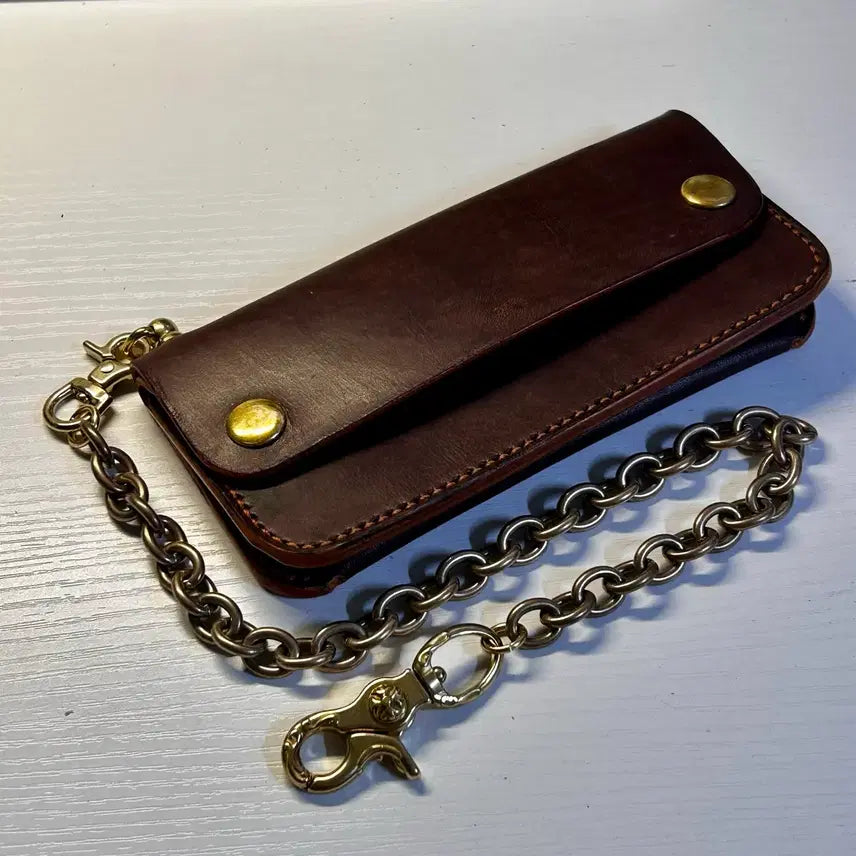 [BUNJANG] Chasim Brown Trucker Wallet / [새제품] 황동 차심 브라운 트러커월렛
