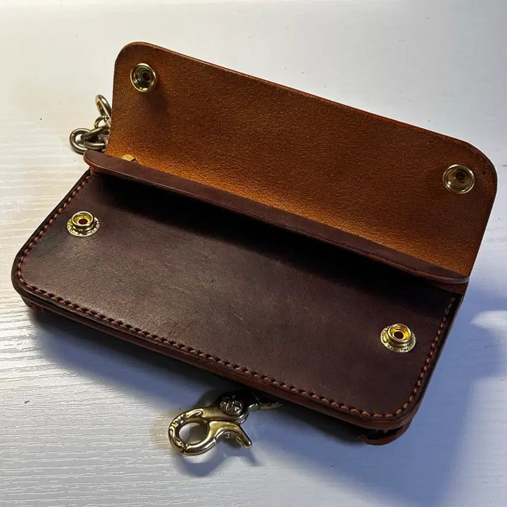 [BUNJANG] Chasim Brown Trucker Wallet / [새제품] 황동 차심 브라운 트러커월렛