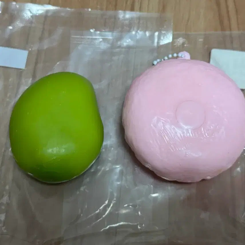 [SOLD OUT] (일괄) 슬랑이 망고 분홍 메론빵 말랑이