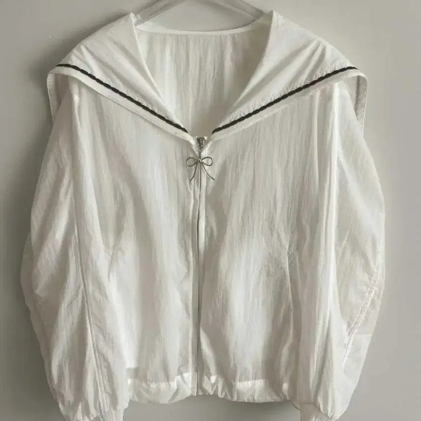 [BUNJANG] Sailor Windbreaker Jacket / 세일러 바람막이 점퍼(새상품)