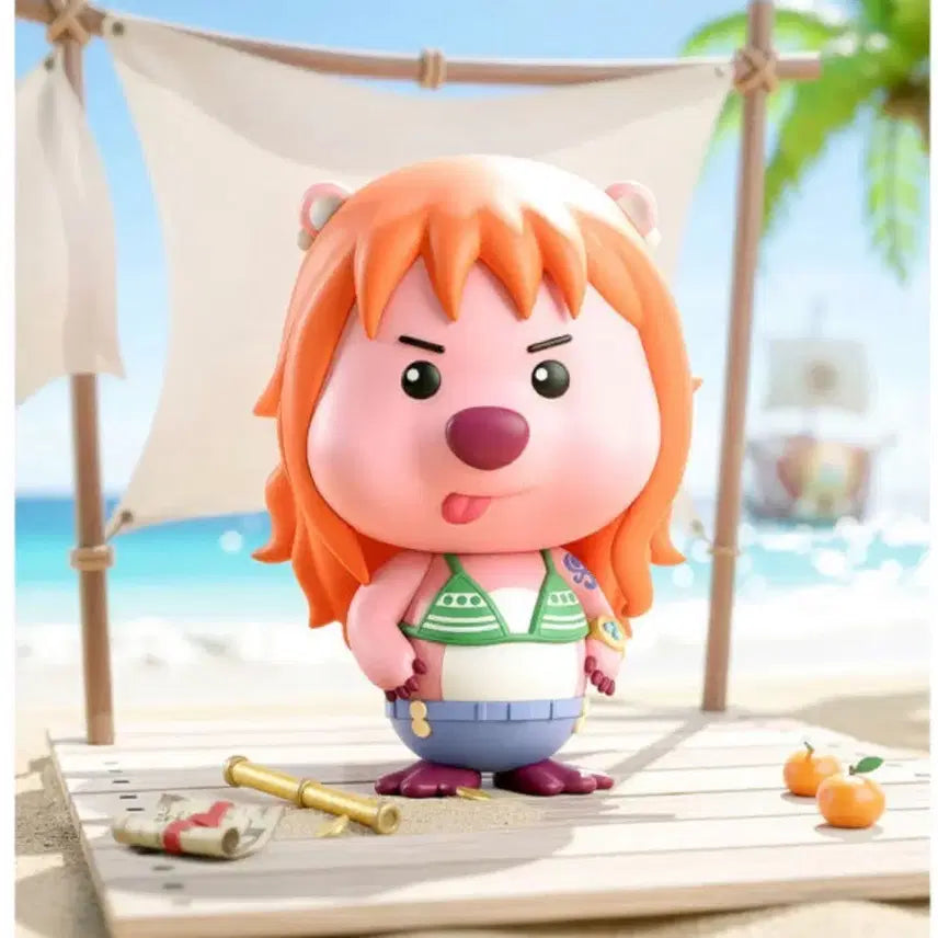 [BUNJANG] Zanmang Loopy Nami Figure / 잔망루피 x 원피스 나미 피규어(정품)