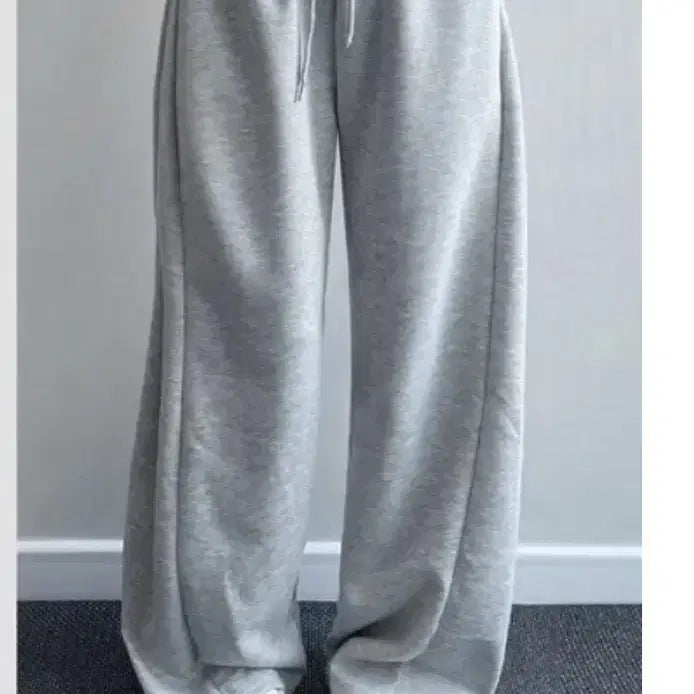 [BUNJANG] High-Waist Wide Tucked Pants / 하이웨스트 밴딩 핀턱 와이드 팬츠 하체커버 롱 와이드 바지