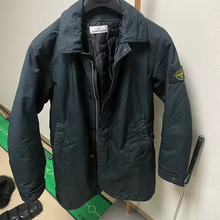[SOLD OUT] 스톤아일랜드 블랙 코트자켓
