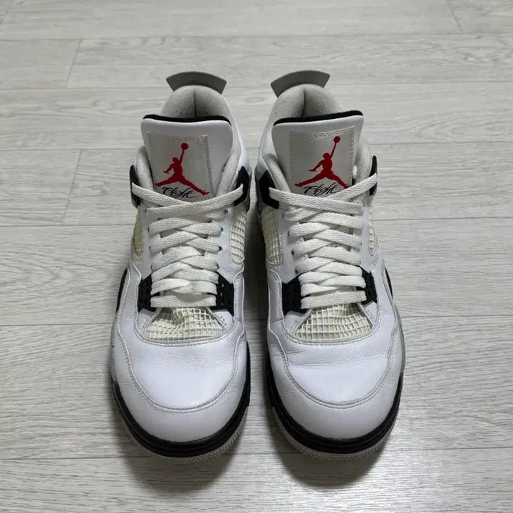 [BUNJANG] Nike Jordan 4 OG White Cement 2016 Sneakers / 조던 4 OG 화이트 시멘트 2016 275