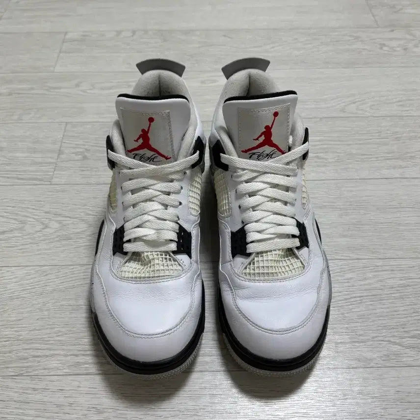 [BUNJANG] Nike Jordan 4 OG White Cement 2016 Sneakers / 조던 4 OG 화이트 시멘트 2016 275