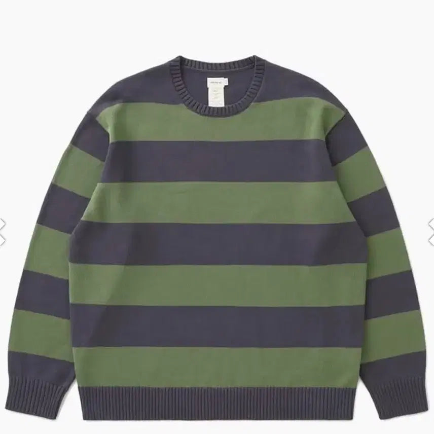 [BUNJANG] Kakys Stripe Knit L Size / 카키스 스트라이프 니트 L