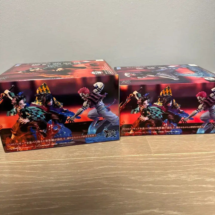 [SOLD OUT] 세가 귀멸의 칼날 탄지로, 아카자 피규어