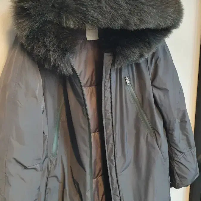[BUNJANG] BCBG Fox Fur Long Down Jacket / BCBG  폭스퍼 롱패딩점퍼 85-94-155