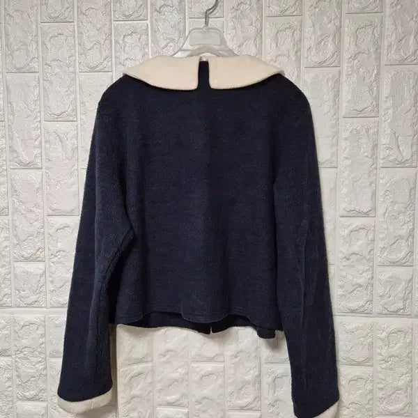 [BUNJANG] Lili &amp; Co Sailor Collar Knit Crop Top / 리리앤코 세일러카라 정품 여자 추동용 여성니트크롭숏긴팔티셔츠3