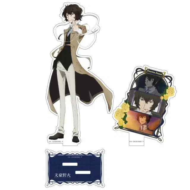 [BUNJANG] Bungo Stray Dogs Dazai Osamu Signed Acrylic Stand / 문호스트레이독스 다자이 오사무 공식 사인 아크릴 스탠드