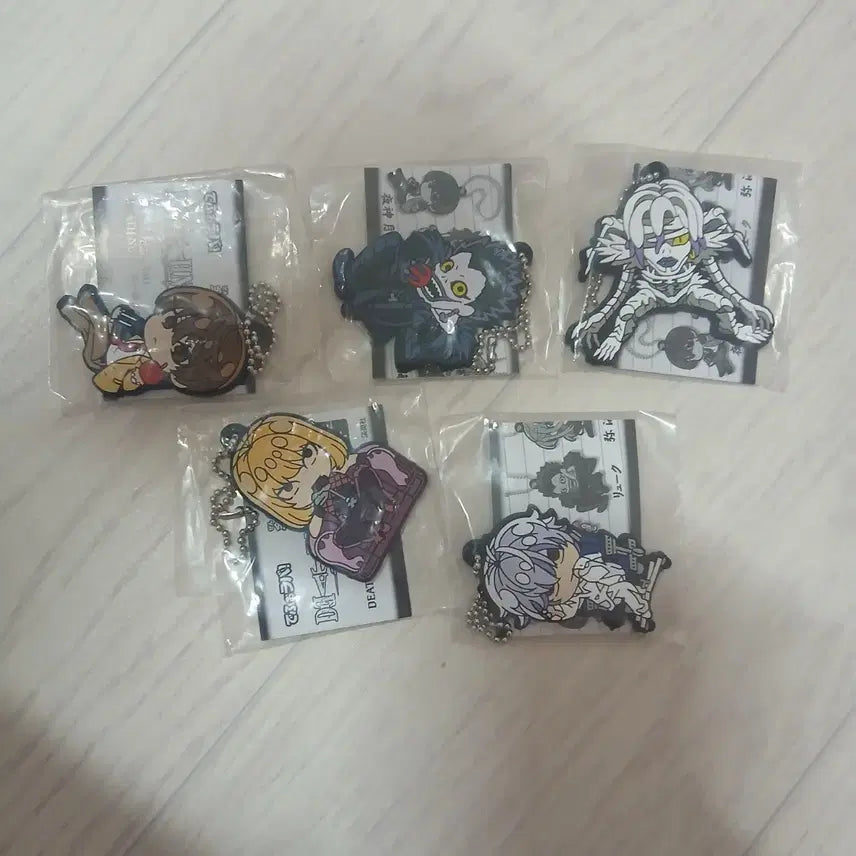 [SOLD OUT] 데스노트 가챠 키링 일괄