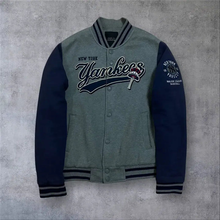 [SOLD OUT] MLB 뉴욕양키스 빅로고 코튼 바시티 자켓
