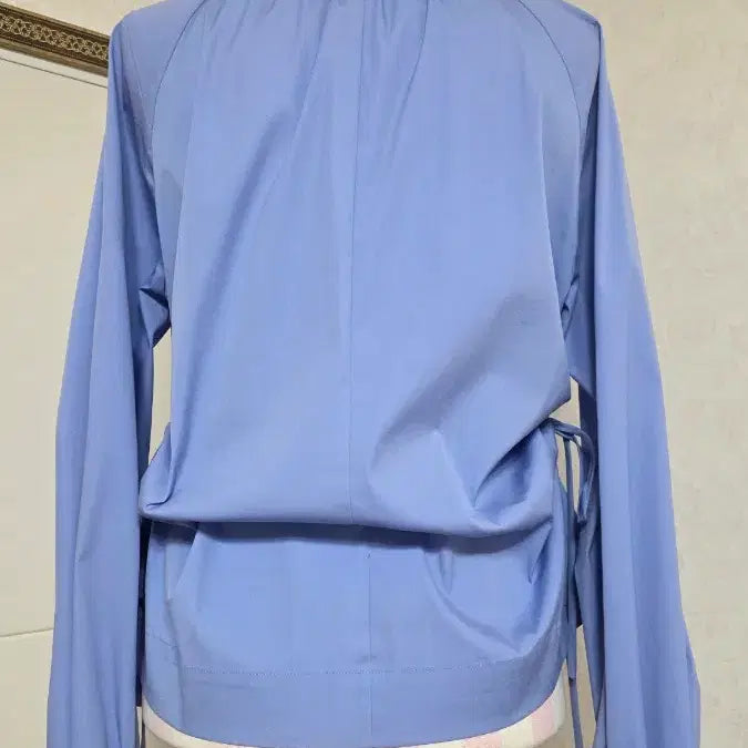 [BUNJANG] Hansum Let by T 2021 Side String Shirt Blouse / (55)새상품/한섬 래트바이티 2021년 사이드 스트링 셔츠 블라우스