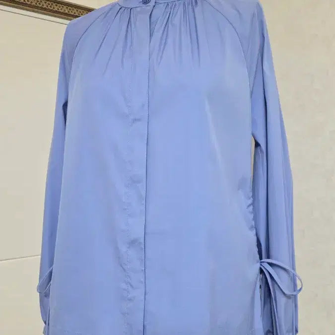[BUNJANG] Hansum Let by T 2021 Side String Shirt Blouse / (55)새상품/한섬 래트바이티 2021년 사이드 스트링 셔츠 블라우스