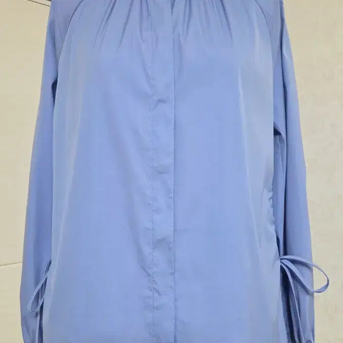 [BUNJANG] Hansum Let by T 2021 Side String Shirt Blouse / (55)새상품/한섬 래트바이티 2021년 사이드 스트링 셔츠 블라우스
