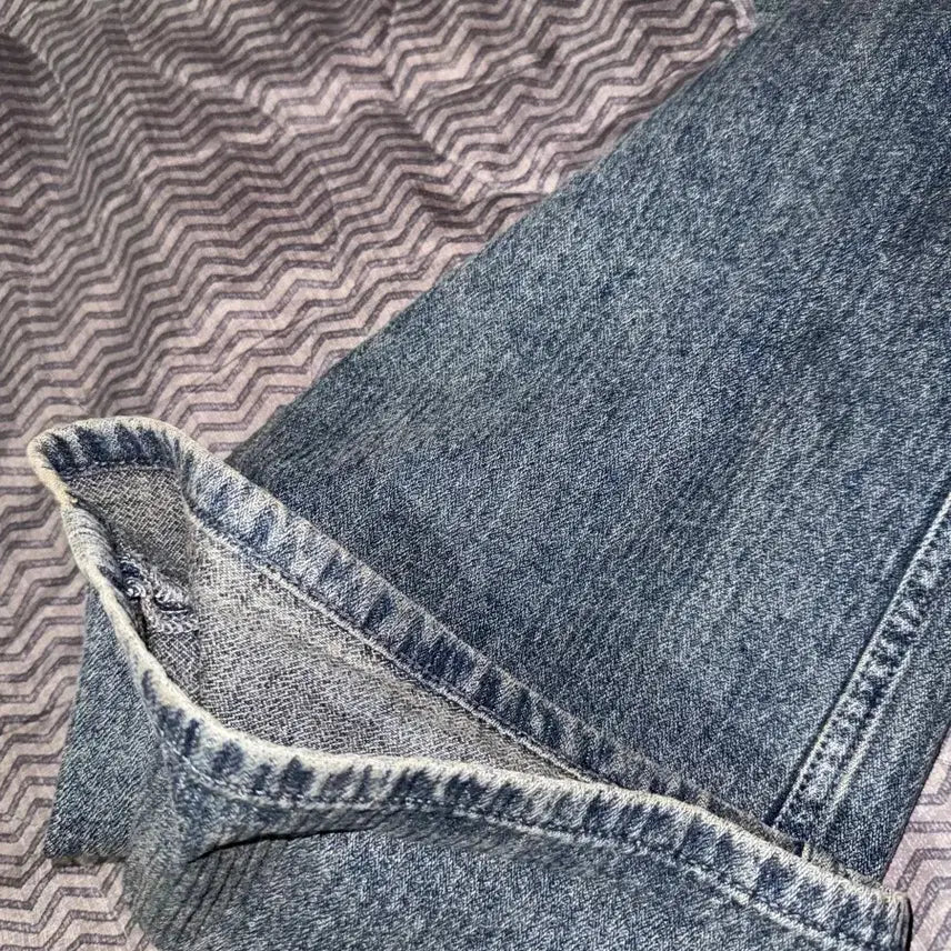 [BUNJANG] Vellie True Wide Wale Indigo Jeans / 벨리에 트루와이드 웨일인디고
