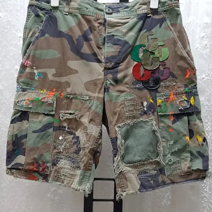 [SOLD OUT] GALLY DEPT 빈티지반바지 30