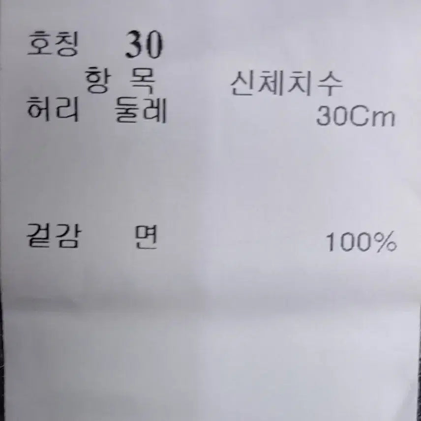 [SOLD OUT] GALLY DEPT 빈티지반바지 30