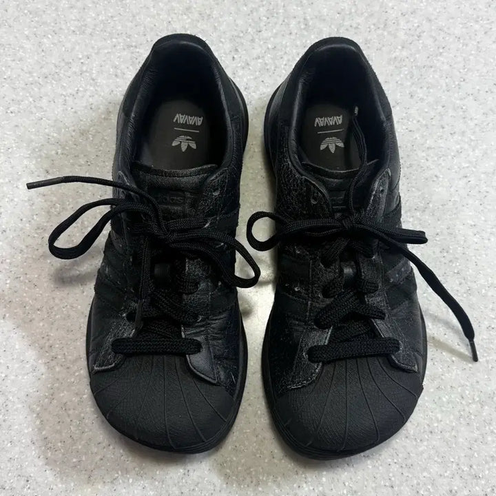 [SOLD OUT] 아바바브 아디다스 슈퍼 스타 코어 블랙