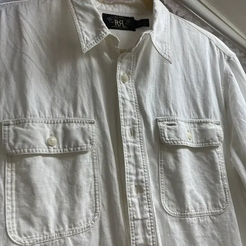 [SOLD OUT] RRL 셀비지우븐 워크 셔츠 M