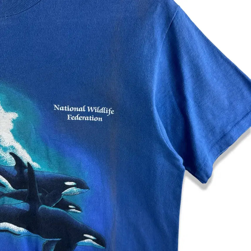 [BUNJANG] Killer Whale Single Stitch T-shirt / 90S 미국생산 킬러웨일 싱글스티치 티셔츠3012