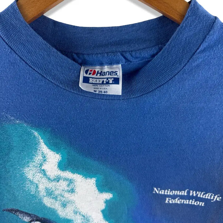 [BUNJANG] Killer Whale Single Stitch T-shirt / 90S 미국생산 킬러웨일 싱글스티치 티셔츠3012