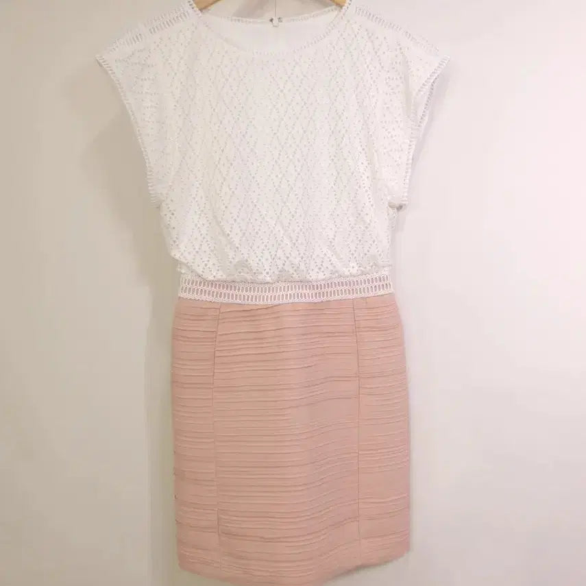 [BUNJANG] SJ SJ Lace and Shirred Dress / SJ SJ 원피스