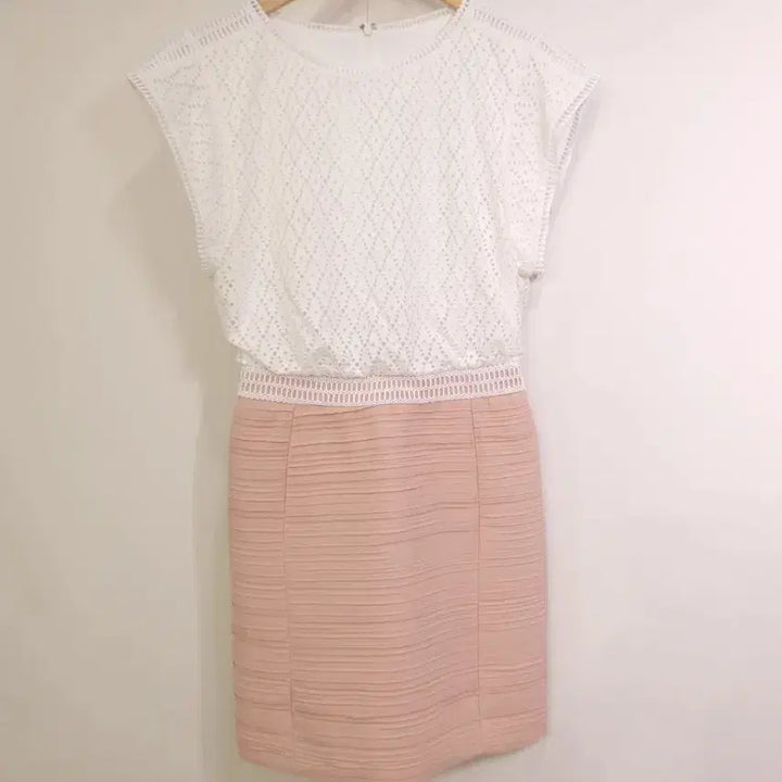 [BUNJANG] SJ SJ Lace and Shirred Dress / SJ SJ 원피스