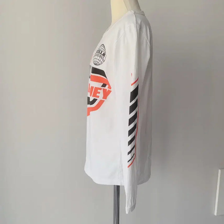 [SOLD OUT] 스텔라 맥카트니 화이트 프린트 긴팔 티셔츠