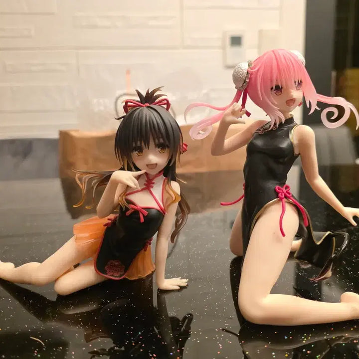 [BUNJANG] Unspecified China Dress Figure Set / 미소녀 차이나 드레스 피규어 2종 세트