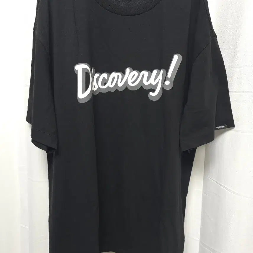 [SOLD OUT] 디스커버리 블랙 반팔 티셔츠(사이즈105)