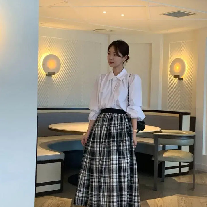 [BUNJANG] Vicinni French Shirt - Ivory / 바이씨니 프렌치 셔츠:)