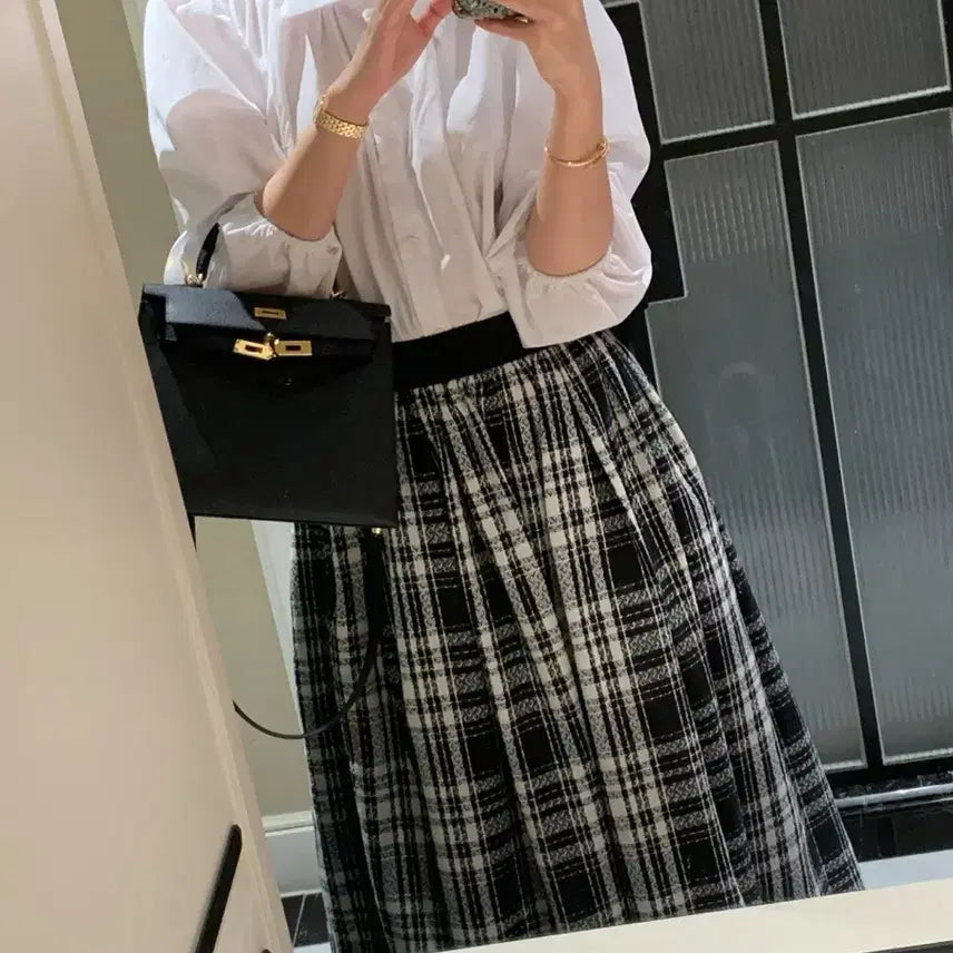 [BUNJANG] Vicinni French Shirt - Ivory / 바이씨니 프렌치 셔츠:)