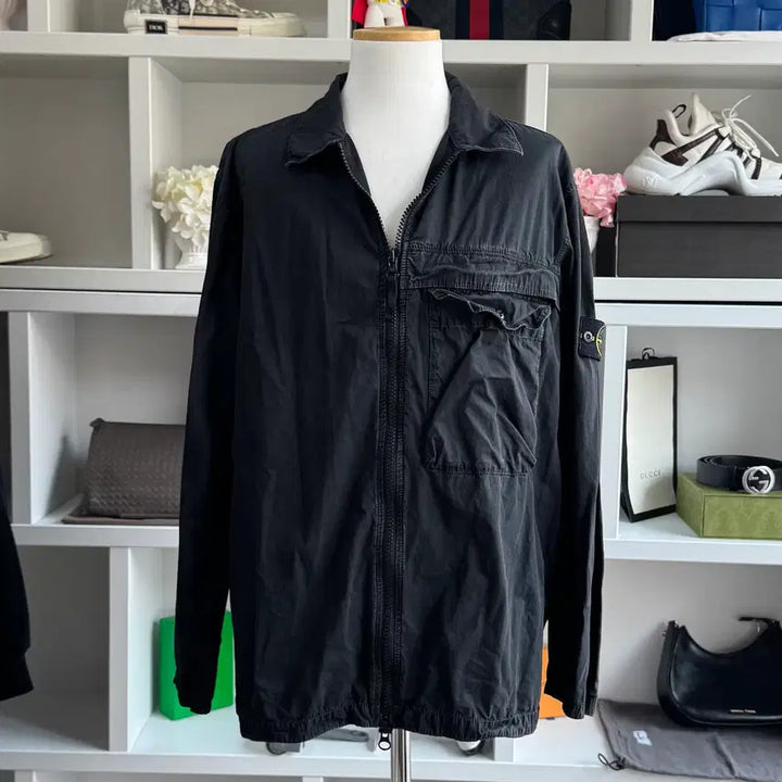 [BUNJANG] Stone Island Old Effect Overshirt Jacket (XXL) / [새상품급,2xl] 스톤아일랜드 올드이펙트 오버셔츠 자켓 xxl 바람막이
