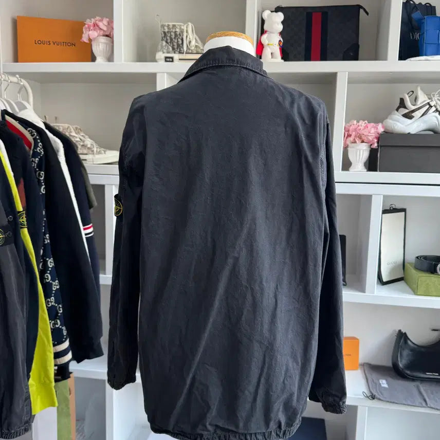 [BUNJANG] Stone Island Old Effect Overshirt Jacket (XXL) / [새상품급,2xl] 스톤아일랜드 올드이펙트 오버셔츠 자켓 xxl 바람막이