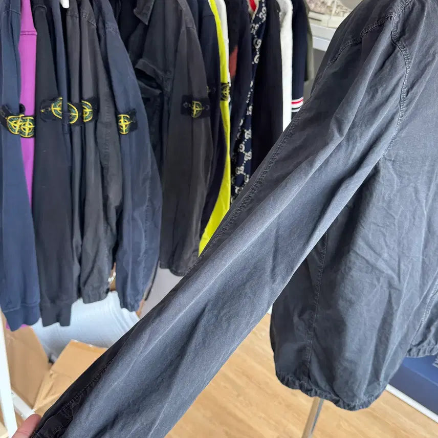 [BUNJANG] Stone Island Old Effect Overshirt Jacket (XXL) / [새상품급,2xl] 스톤아일랜드 올드이펙트 오버셔츠 자켓 xxl 바람막이