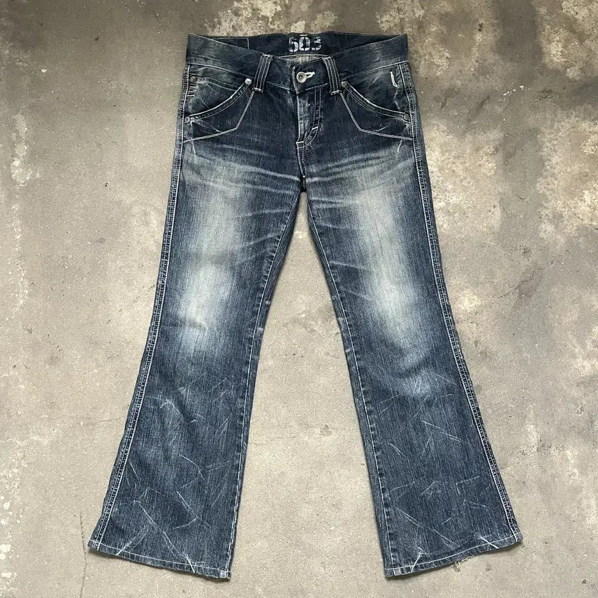 [SOLD OUT] Edwin(japan made) 로우라이즈 부츠컷 데님 팬츠