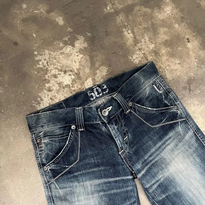 [SOLD OUT] Edwin(japan made) 로우라이즈 부츠컷 데님 팬츠