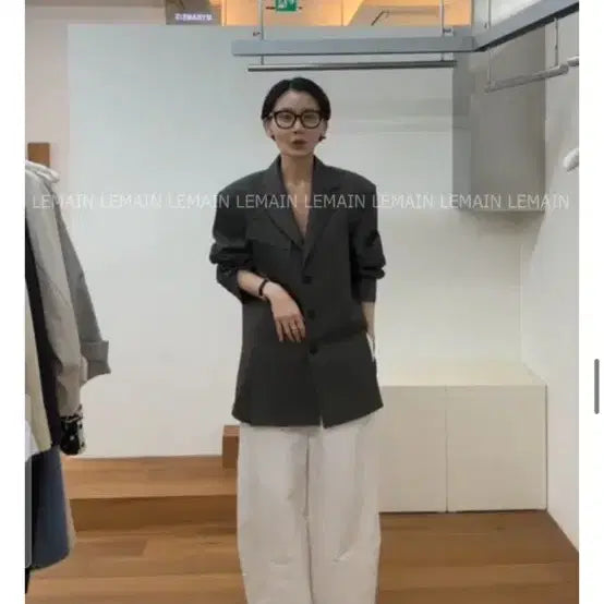 [SOLD OUT] 마이네임이즈 디르자켓 브라운