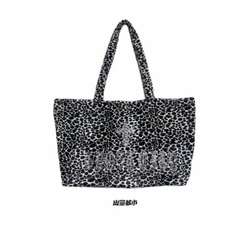 [BUNJANG] Yuryeongdosi Black Leopard Bag / 유령도시 black leopard bag