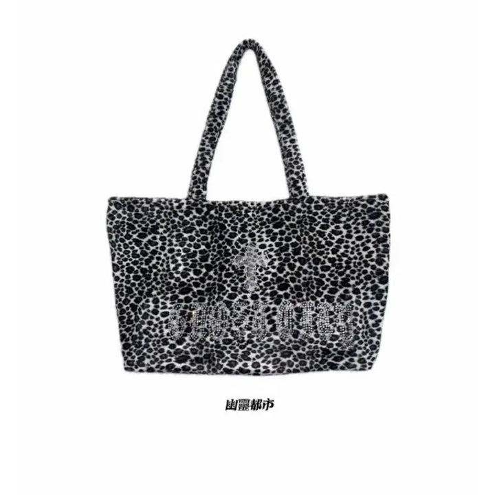 [BUNJANG] Yuryeongdosi Black Leopard Bag / 유령도시 black leopard bag